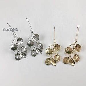 ✨3for$38 Zara Drop Leaf Earrings